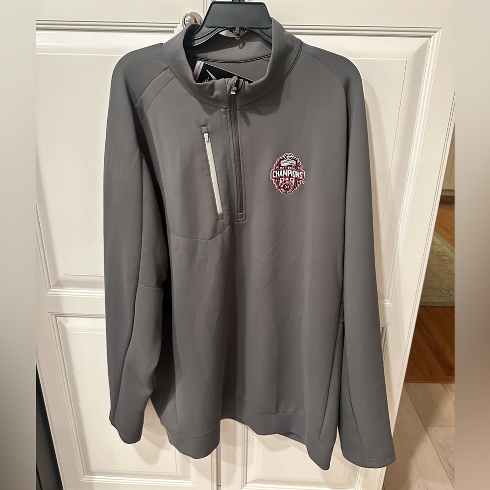 Antigua UGA 3/4 Zip - Size 3XLT